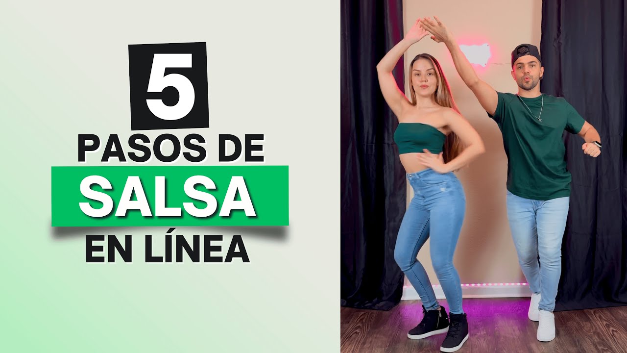 5 Pasos de Salsa en Línea 💃 100% Recomendado 🔥