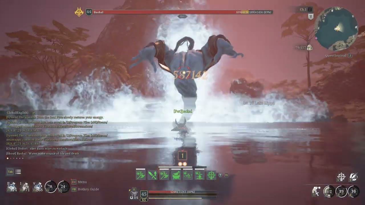 Bless Unleashed sader test
