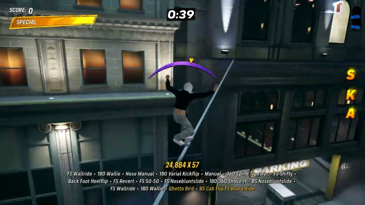 London One-Combo Speedrun 01:25.481 - THPS 3 + 4
