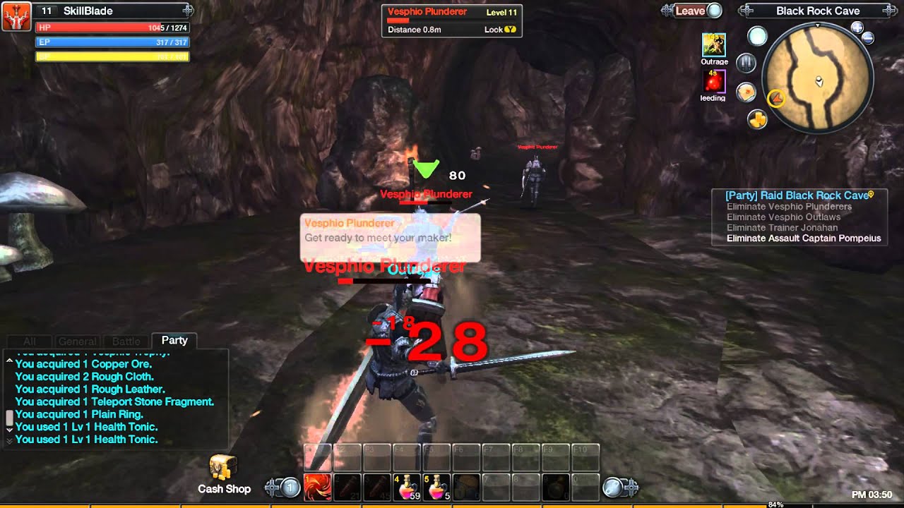 RaiderZ Raid Black Rock Cave