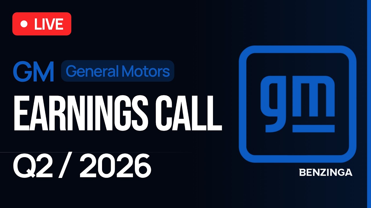 General Motors Q2 FY26 Earnings Call | $GM | 🔴 WATCH LIVE