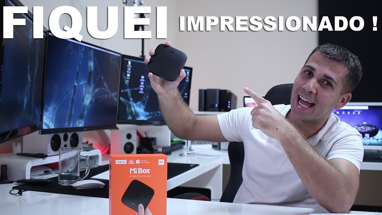 Mi Box 3 ANDROID TV | FIQUEI IMPRESSIONADO !!!