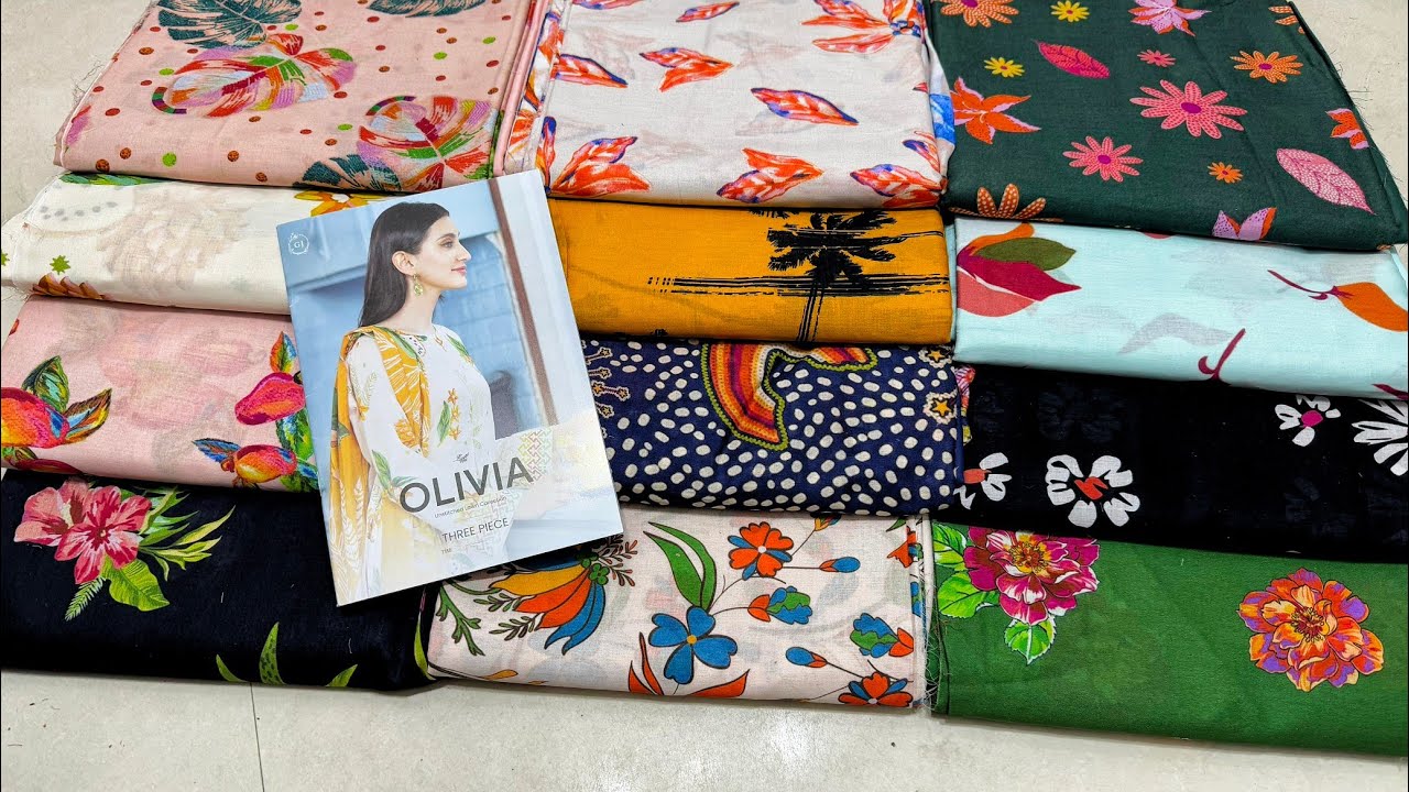 OLivia by Gull jee lawn 2025 | Gulljee New Collection 2025 | Gulljee Wholesale | Zainab Cloth