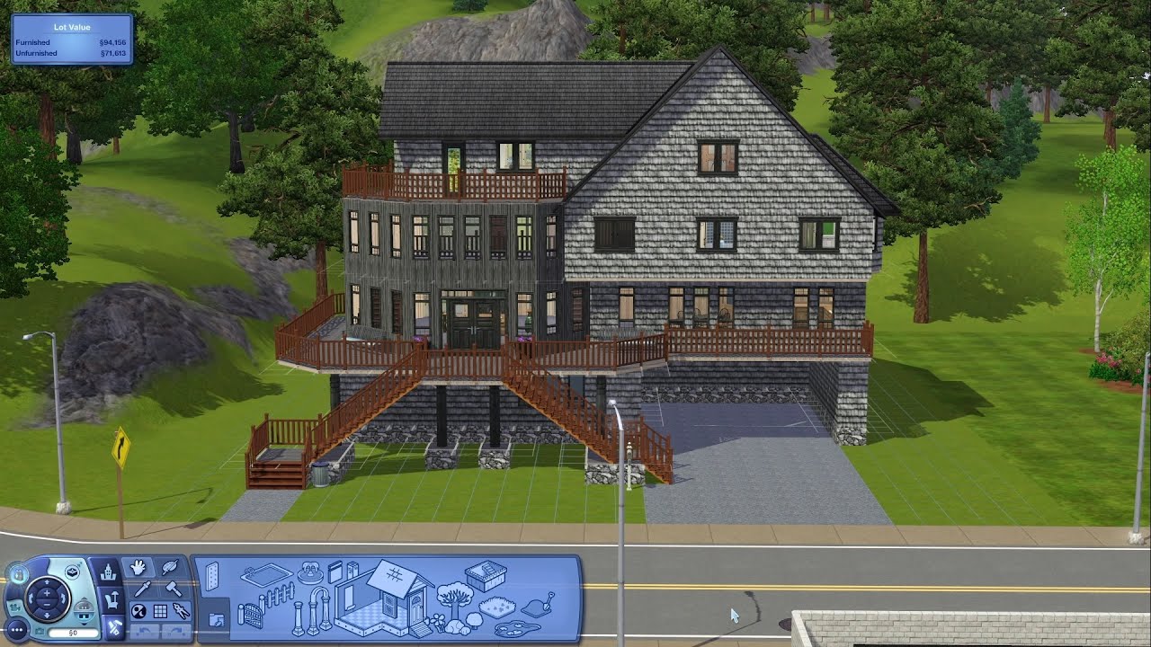 The Sims 3 - Empty Houses Bin - Miramontes - 6br, 4ba (Base Game)