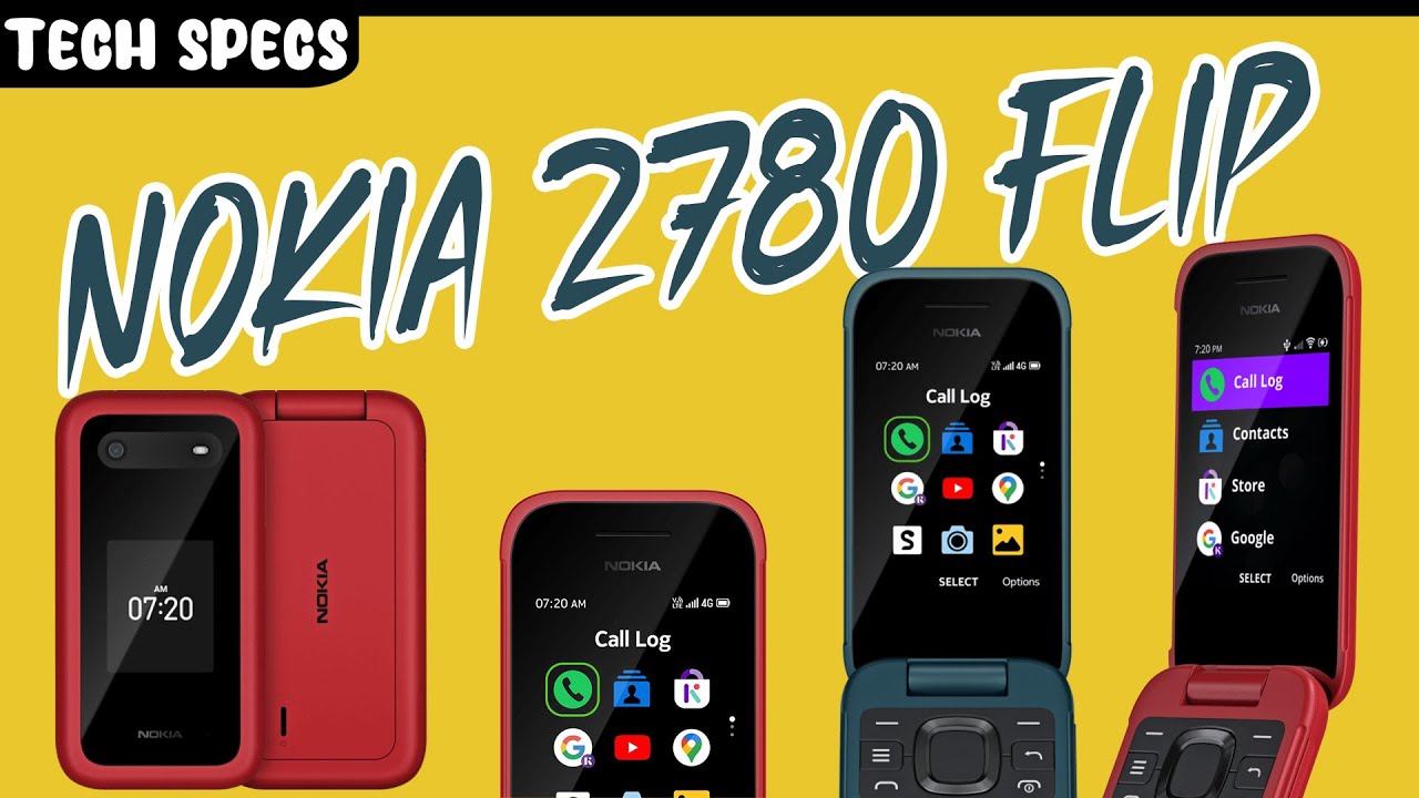 Nokia 2780 Flip Tech Specs Highlight