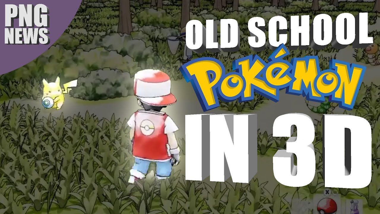 A Fan Made Pokemon Red and Blue in 3D