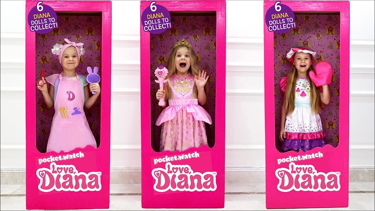 Diana trở thành búp bê