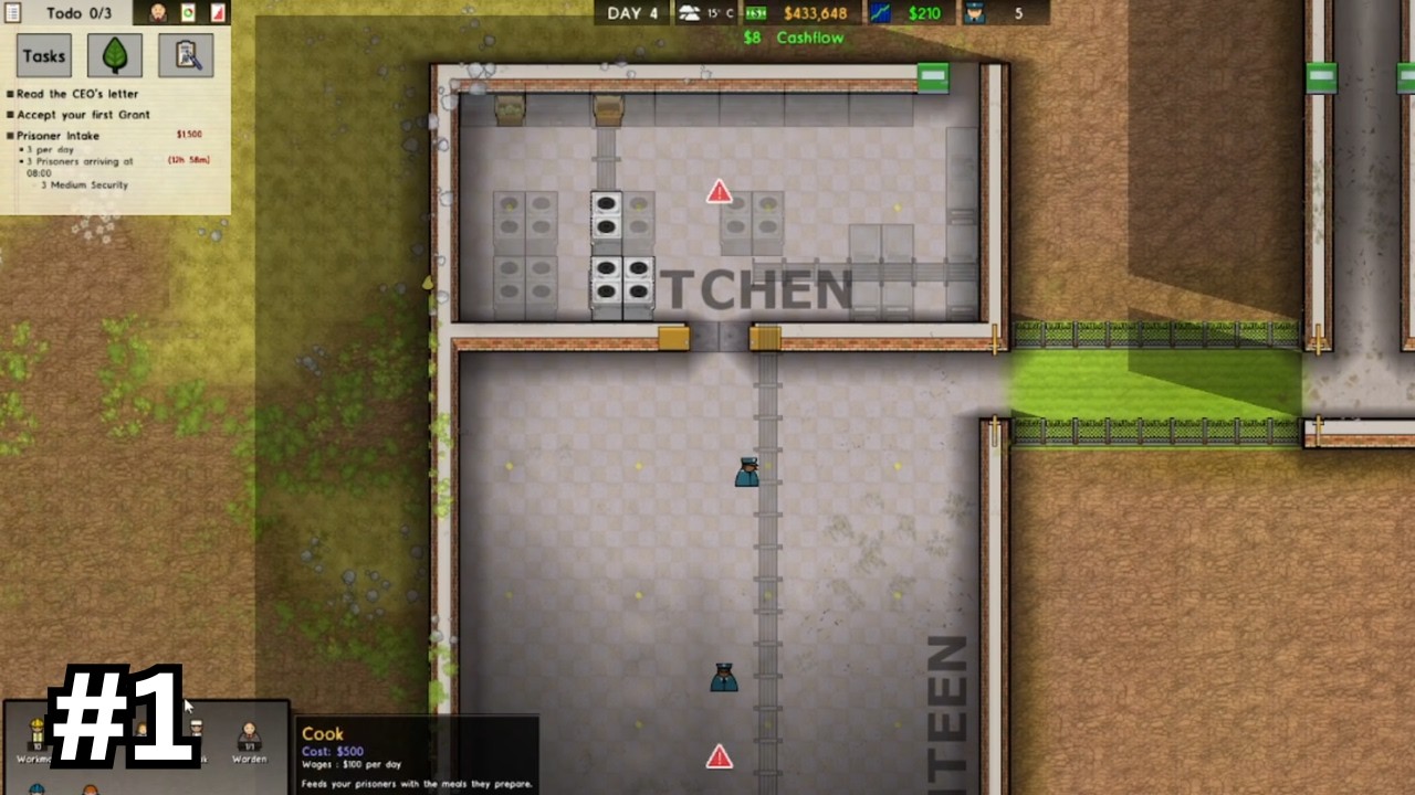 Prison Architect I #1 Returning to one of my most favorite games