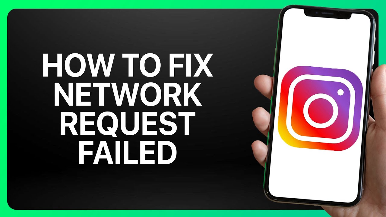 Как исправить ошибку Network Request Failed в Instagram: руководство
