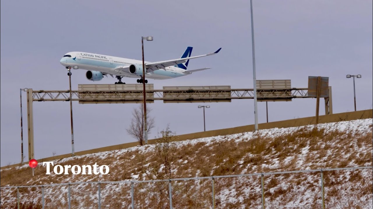 📍Toronto Pearson Airport, Watching Giants Land Never Gets Old | 