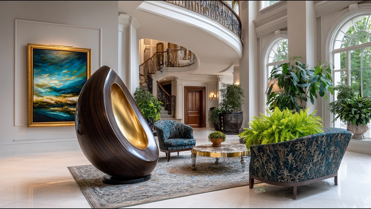 Захватывающие дух идеи для величественной гостиной в вашем элегантном роскошном доме!