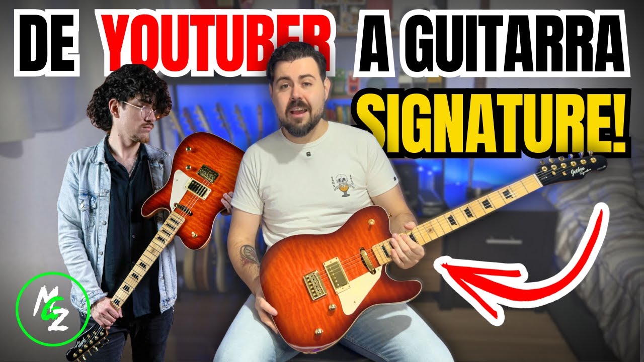 El SUEÑO de todo GUITARRISTA: Tu PROPIA SIGNATURE! | Mike Gezel Jethro Signature