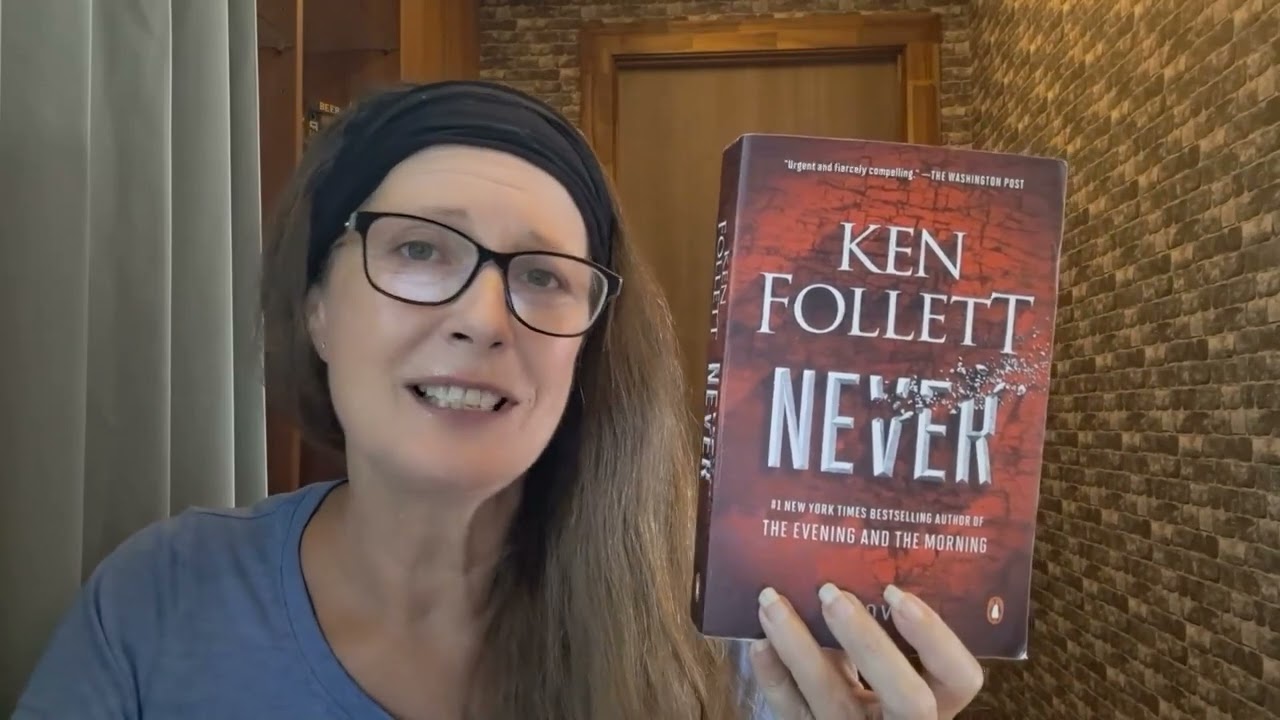 «Никогда» Кена Фоллета, просто расслабляющая книга о глобальном коллапсе, обзор книги за одну мин...
