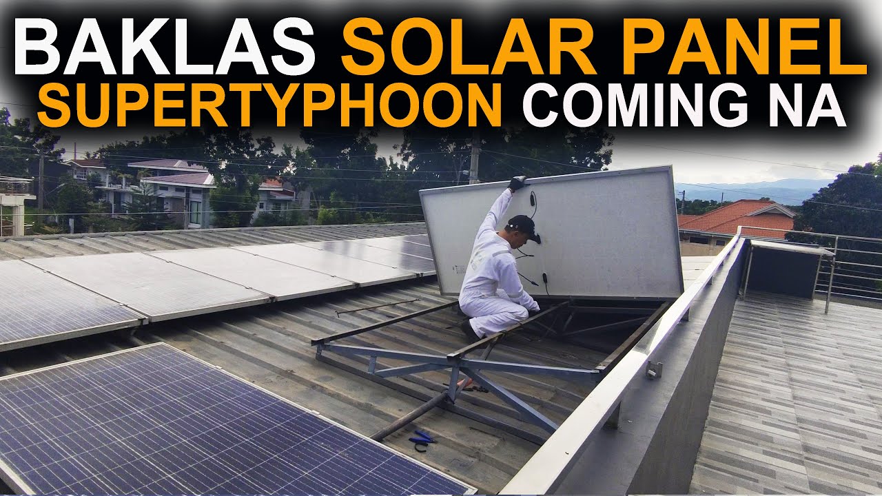 TINO Out Supertyphoon UWAN In - Secured Ba Solar Panels niyo?