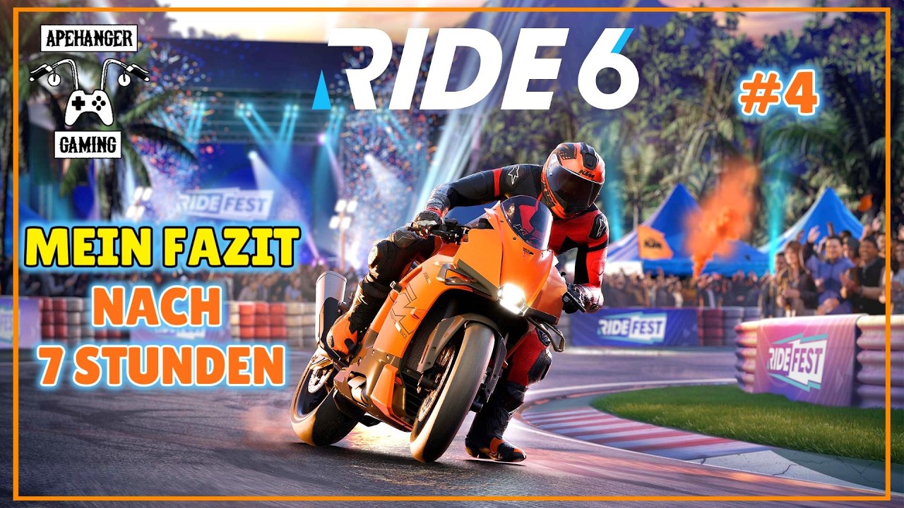 🔴 LIVE |MEIN FAZIT NACH 7H SPIELZEIT - RIDE 6  - DEUTSCH - GAMEPLAY - LIVE GAMEPLAY