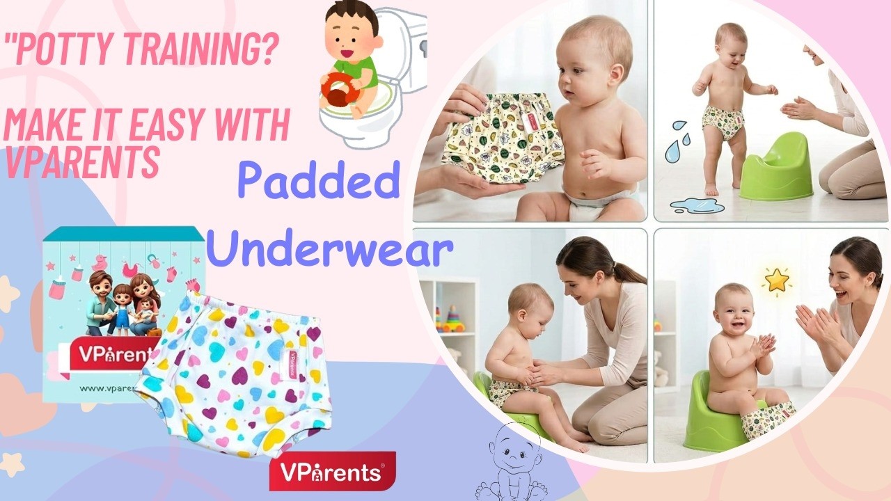 VParents Padded Underwear for Babies and Toddlers