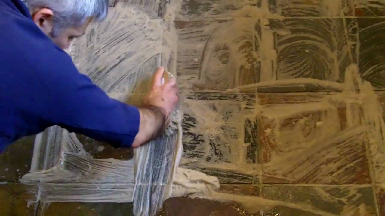 How to clean and seal a slate stone floor