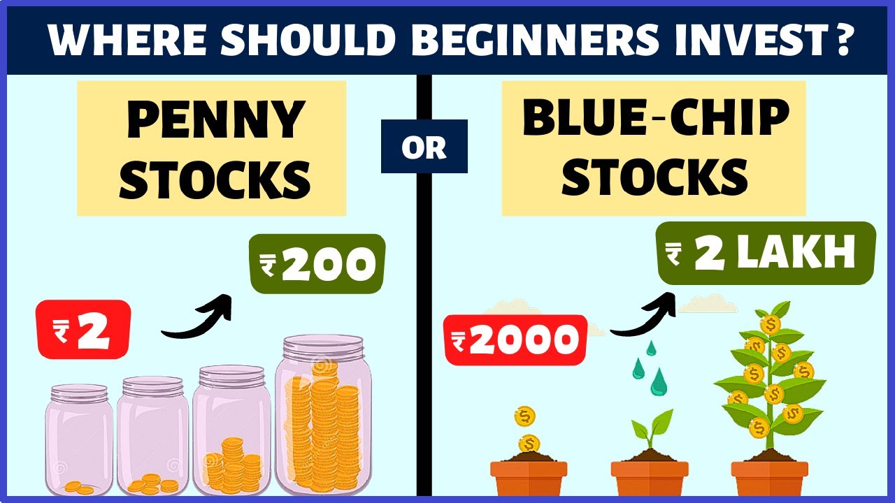PENNY STOCKS or BLUE CHIP? How to Get Rich from Stock Market?