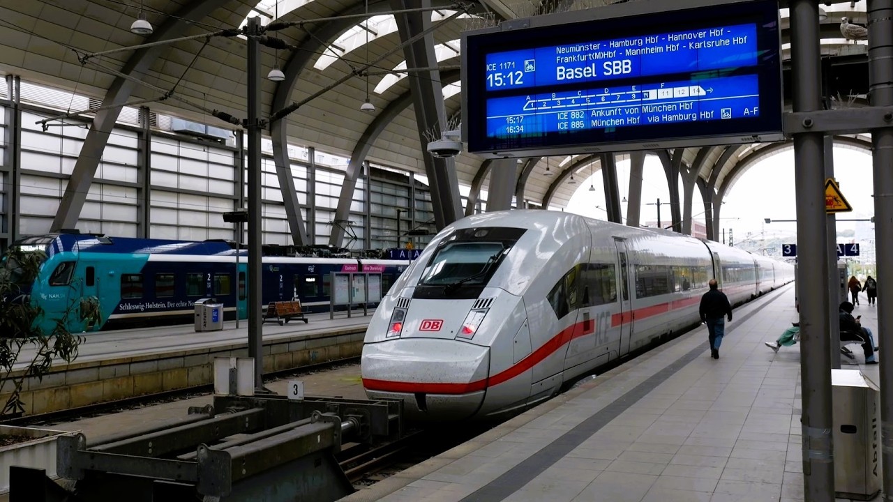 Tågspaning runt Kiel Hauptbahnhof - Oktober 2025