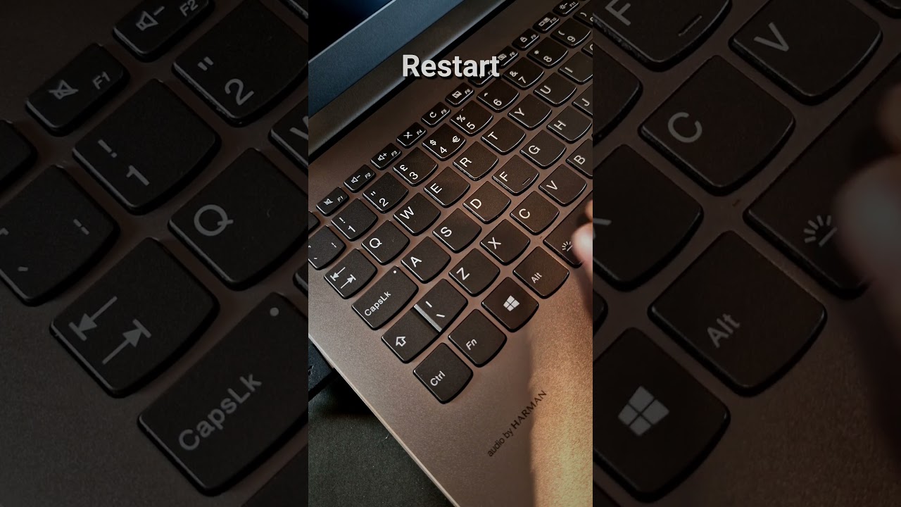 Restart Shortcut Keys | #computer #pc #smartphone #tricks #keyboard #asmr