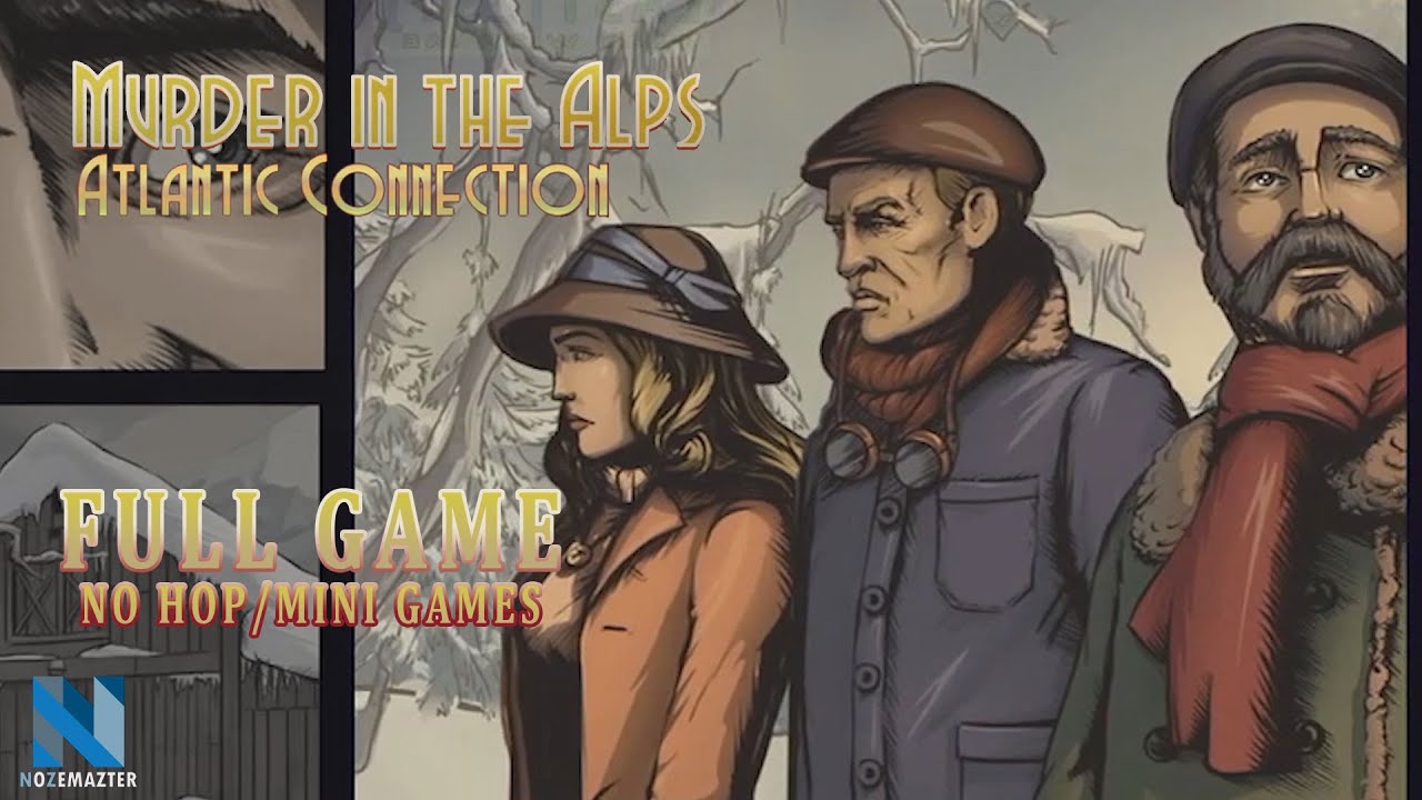 [Full Game] Murder in the Alps: Atlantic Connection | No HOP/No Mini Games | Gameplay