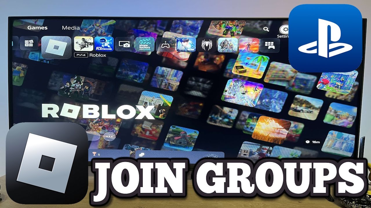How To Join Groups In Roblox PS5