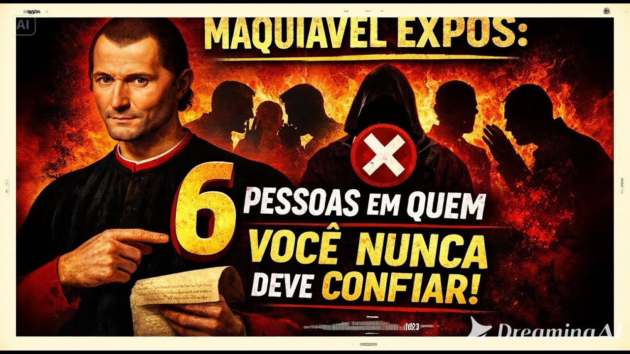 Maquiavel revelou as 6 pessoas que sempre vão te trair! -- NICOLAU MAQUAVEL