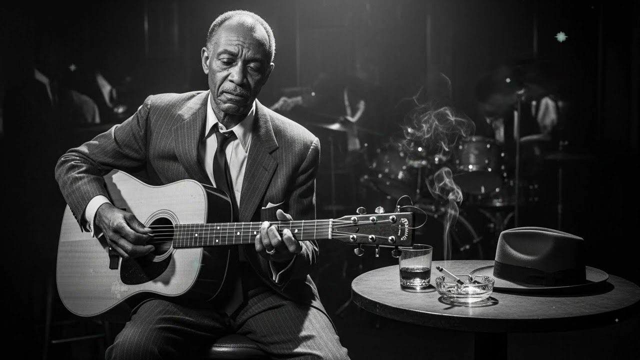 Blues Guitar Nights | Emotional Blues Instrumental for Calm and Lonely Moments