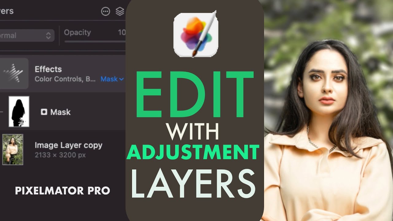 PIXELMATOR PRO. РУКОВОДСТВО ПО КОРРЕКТИРОВОЧНЫМ СЛОЯМ. МОЩНАЯ НОВАЯ ФУНКЦИЯ!
