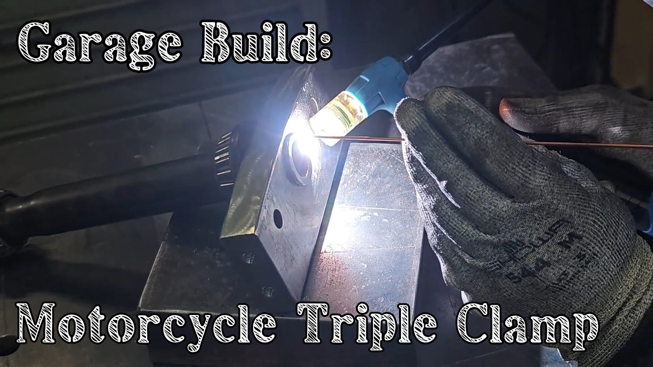 Garage Build: Motorcycle Triple Clamp in a Small Garage