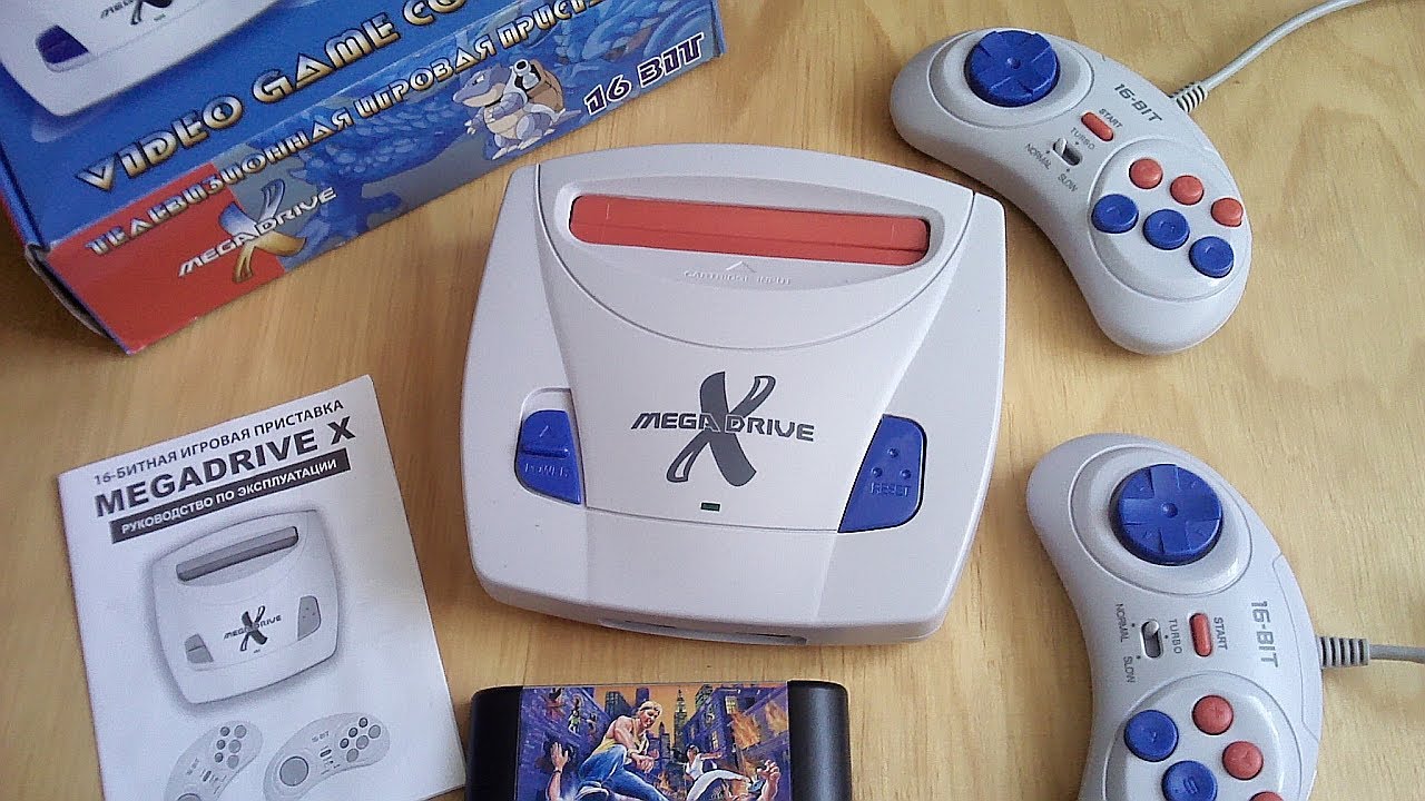 Clone Console - Mega Drive X - Russian Import - Fake SEGA Genesis Mk3 - Mini Review