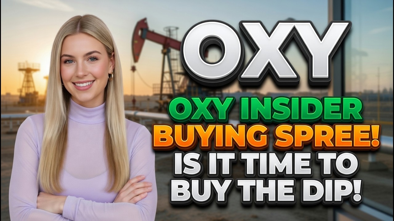 Инсайдеры массово скупают OXY! Пора ли покупать на просадке? Анализ акций OXY