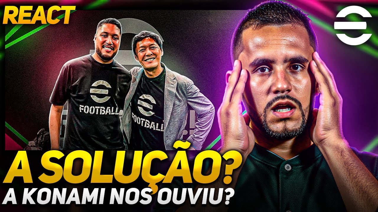 REACT: AF GAMEPLAYS CONVERSOU COM PRODUTOR GERAL DO EFOOTBALL SOBRE ASSISTENCIA, SERVIDOR E MUITO +