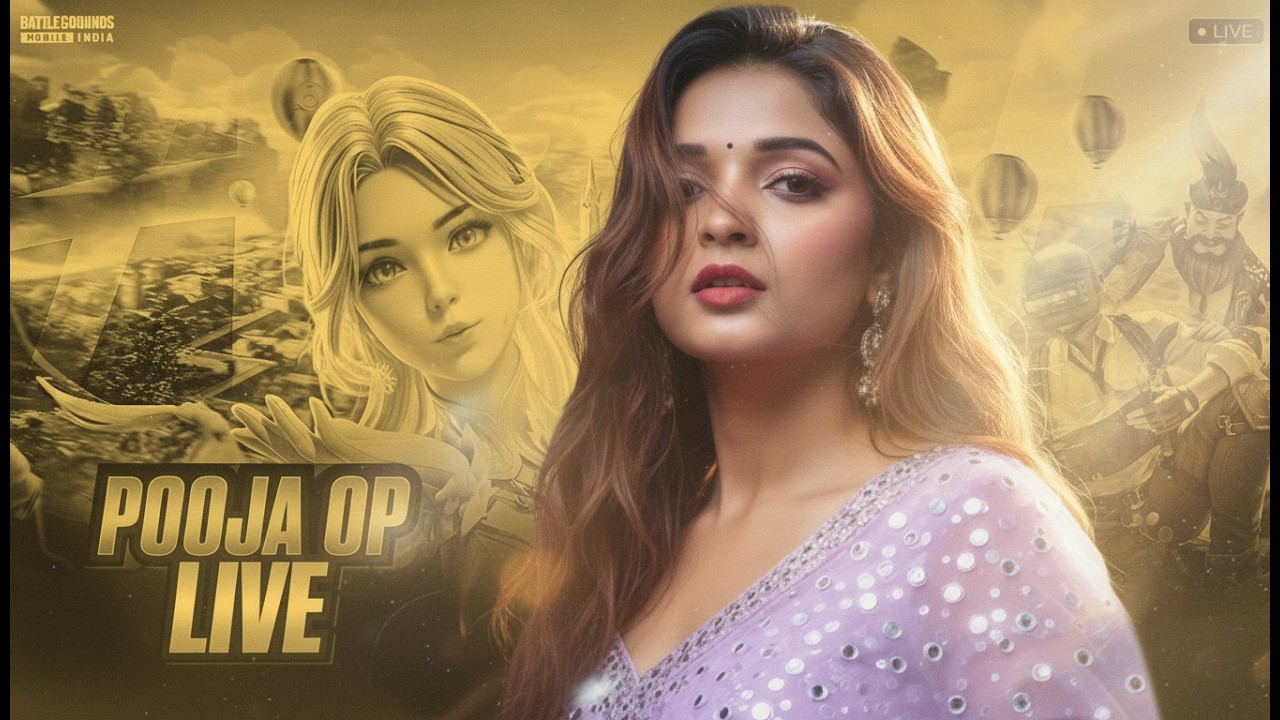 🔥HACKER OR WHAT |💥 LIVE BGMI | WITH POOJA OP LIVE |#bgmilive #girlgamer #pubg #bgmilive