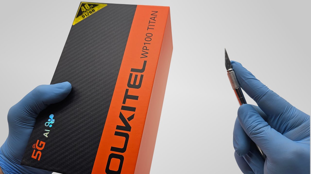UNBOXING Oukitel WP100 Titan Rugged Phone & Camping Light Review