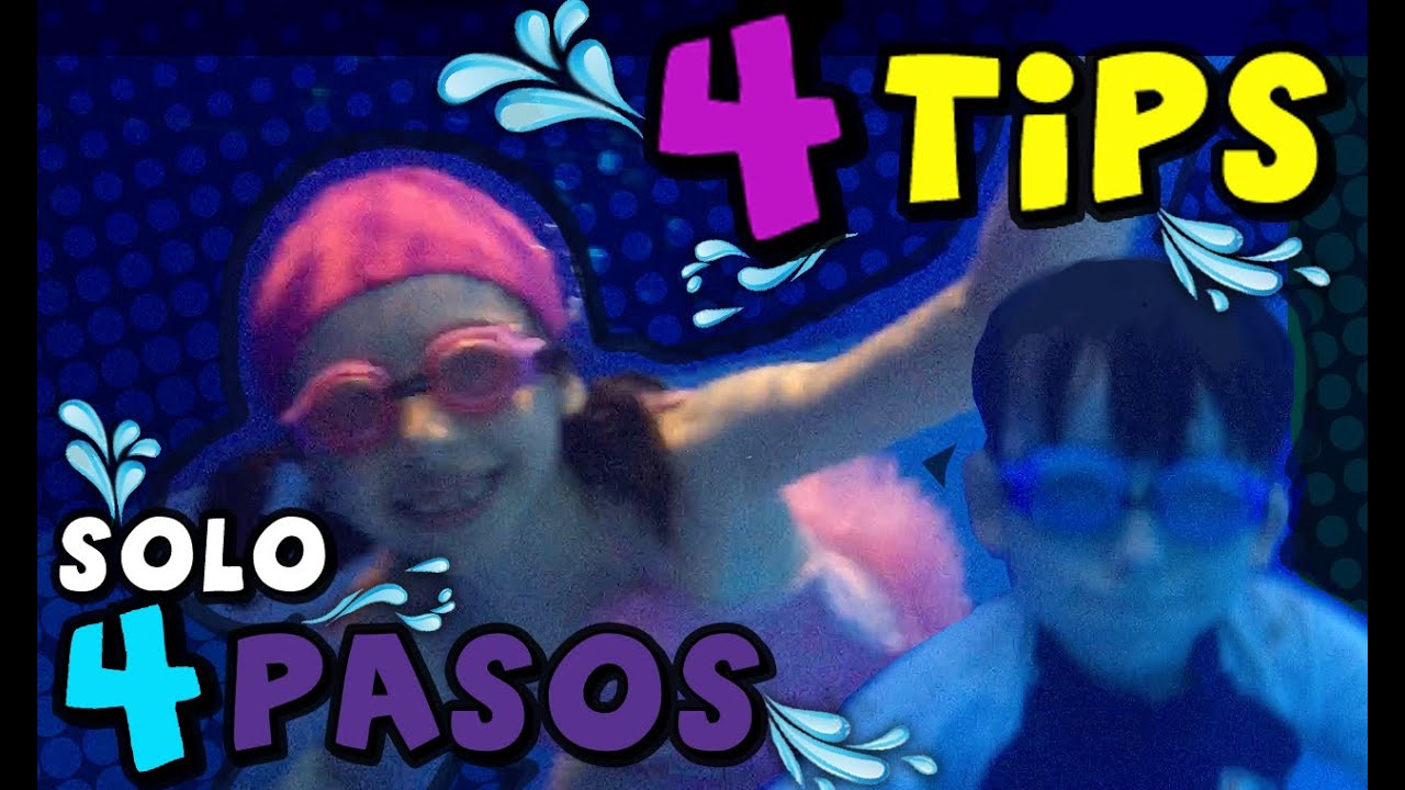 COMO APRENDER A NADAR EN 4 PASOS - CLASE DE NATACIÓN PARA NIÑOS   | A BIG HAPPY FAMILY