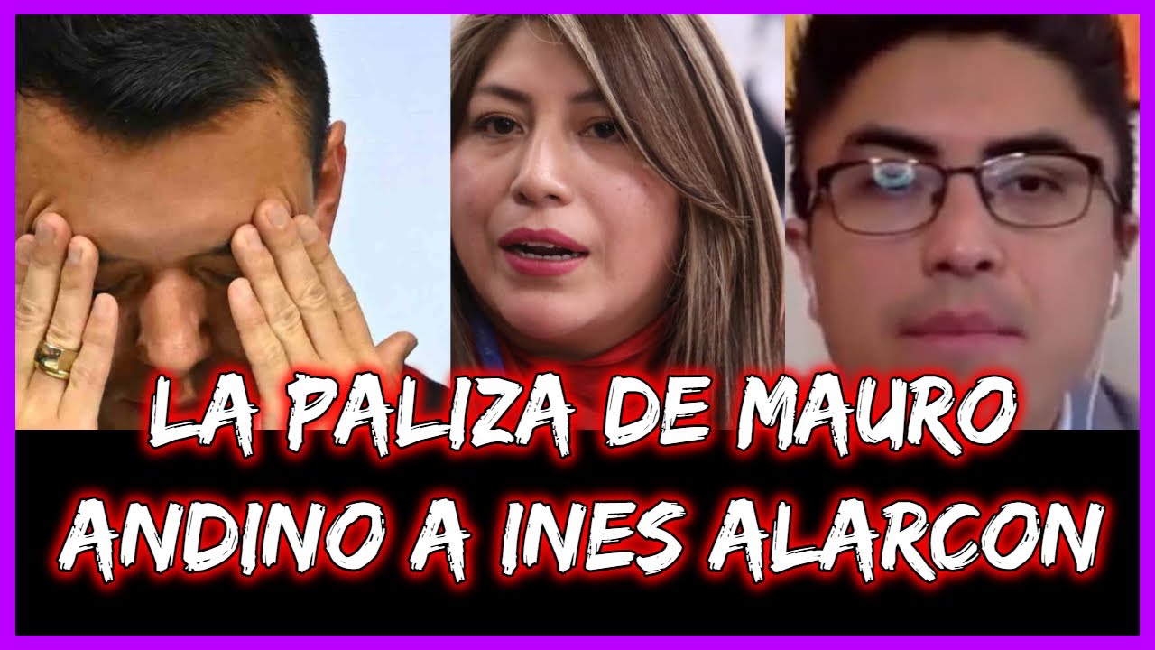 La Paliza de Mauro Andino a Inés Alarcón