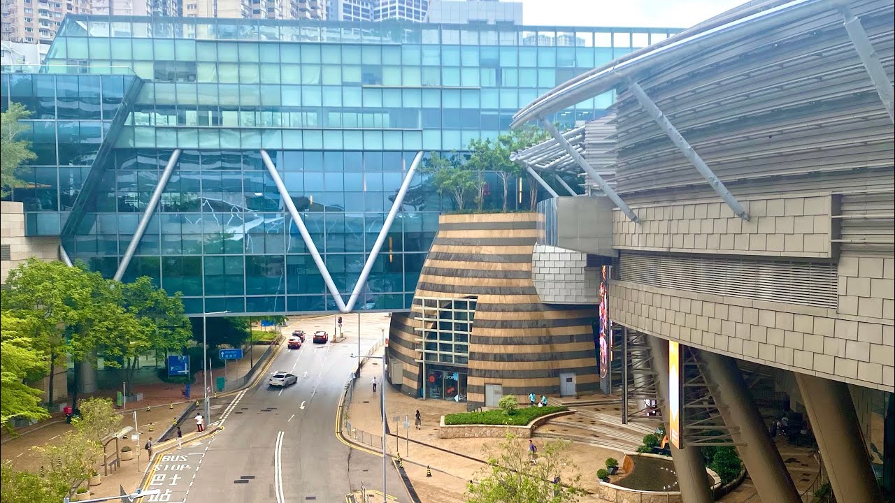 Hong Kong Cyberport Arcade Walking Tour #hongkong #cyberport