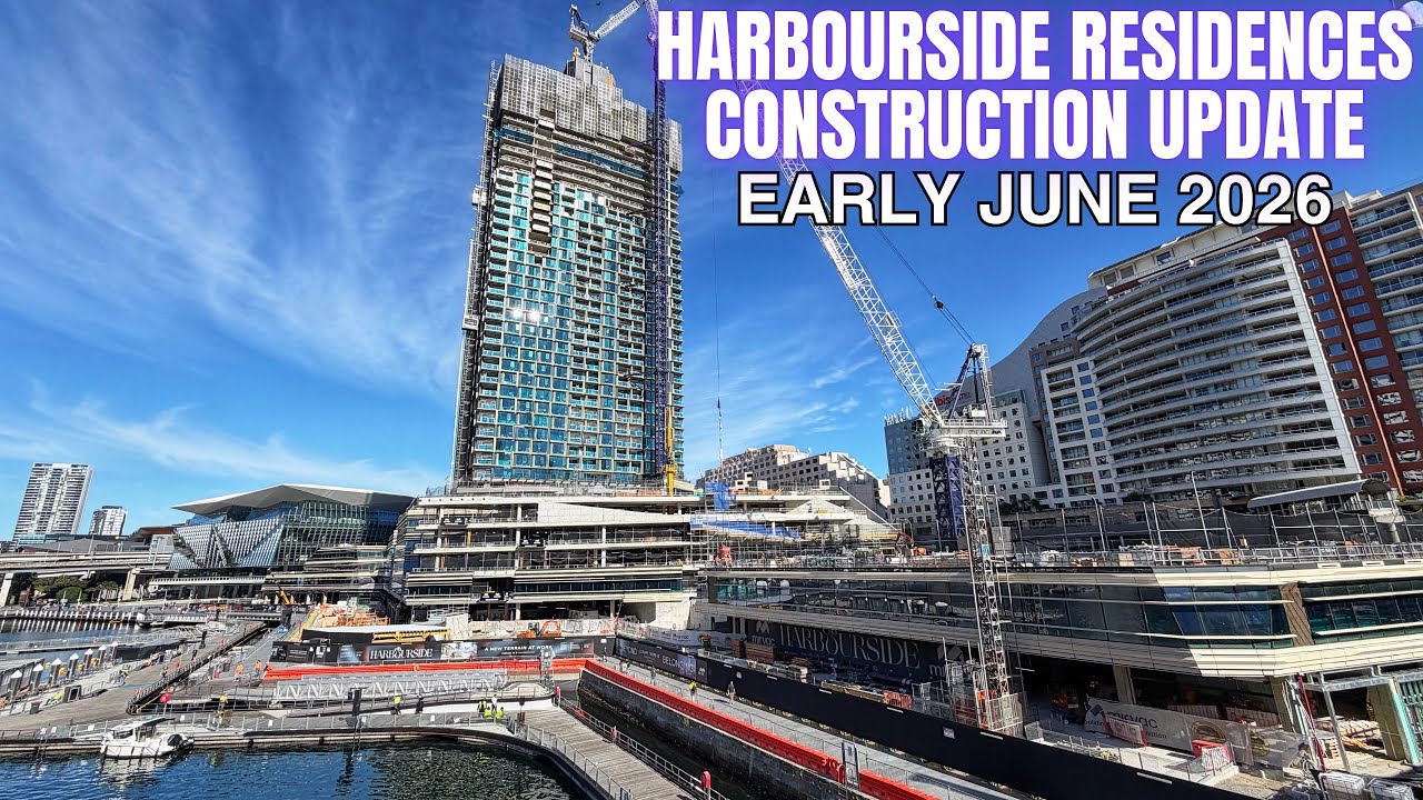 Обновленная информация о ходе строительства жилого комплекса Harbourside Residences &mdash; начало июня...