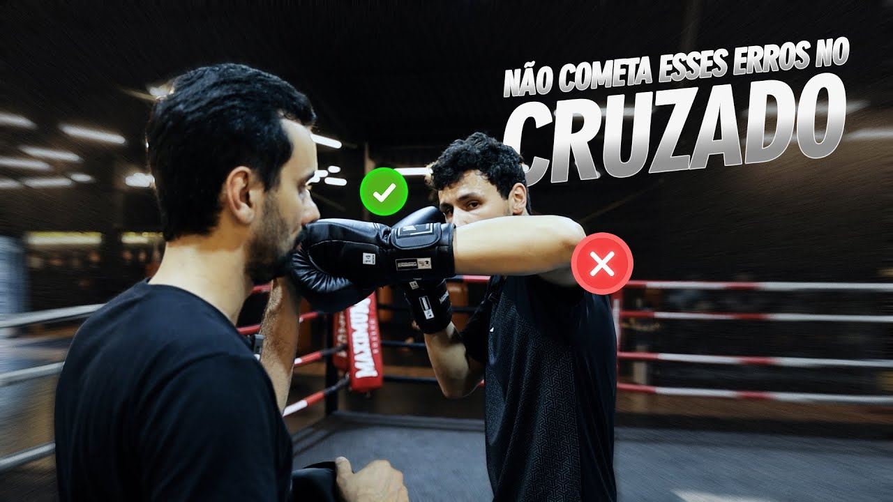CRUZADO NO MUAY THAI - NÃO COMETA ESSES ERROS - TREINO DE MUAY THAI
