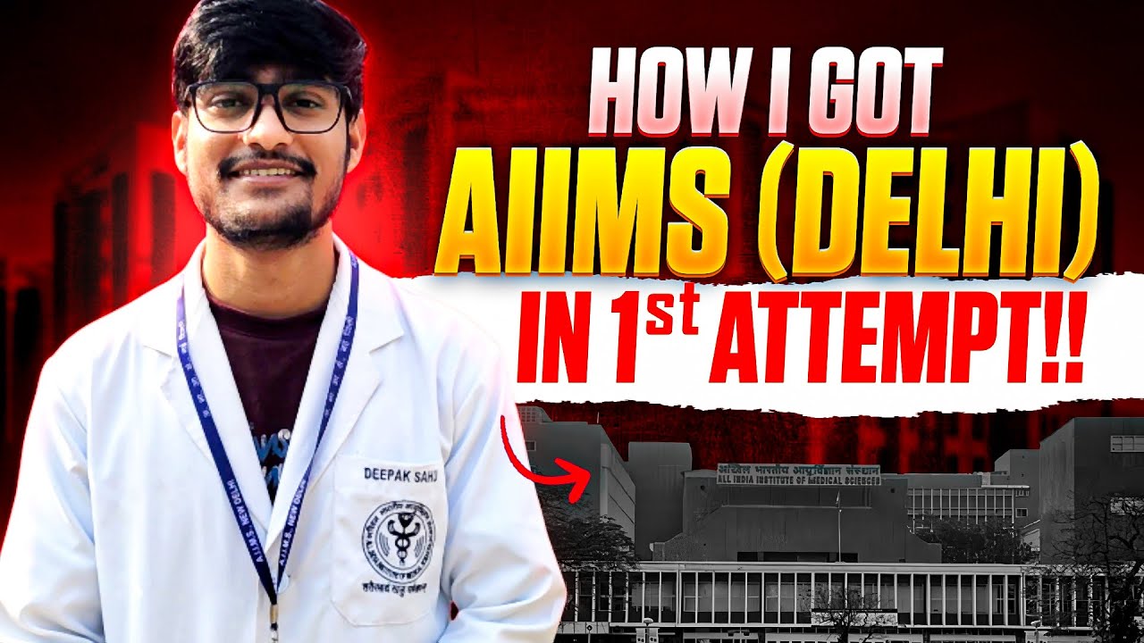 Revealing Toppers Mindset Secrets🔥why only 1% succeed in NEET🚨 Deepak Aiims AIR-5 !!