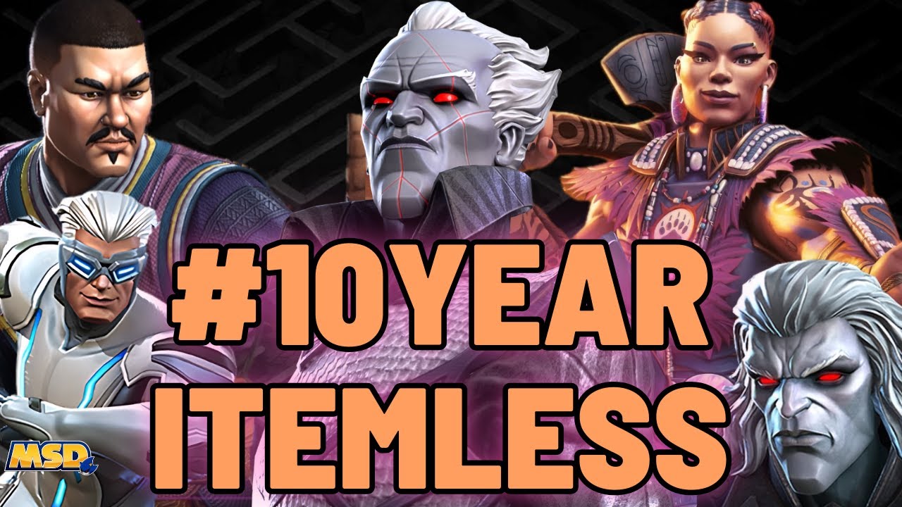 Necropolis 10 Year Challenge Path Itemless | Marvel Contest of Champions