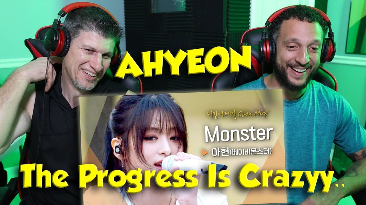 The perfect song for the monster vocalist AHYEON, 'Monster' sung again at the age of 17♬ Reaction!!