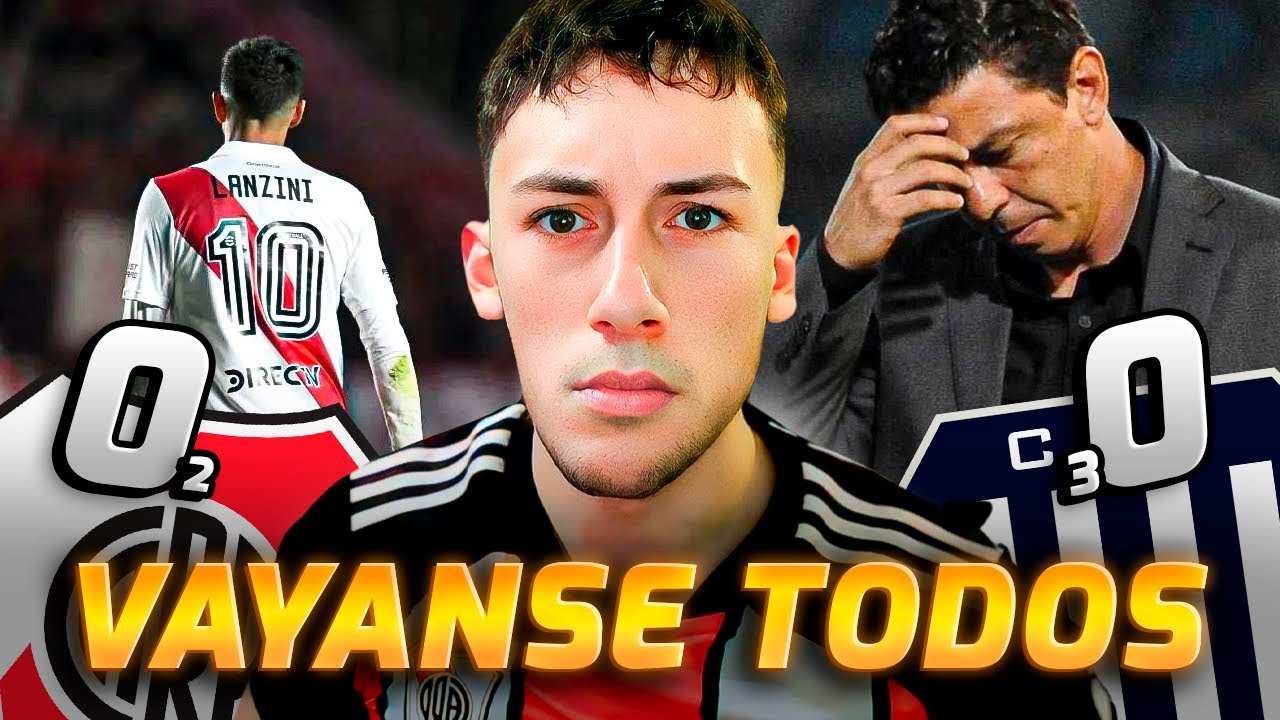 PAPELON DE RIVER CONTRA TALLERES GALLARDO ESTA GAGA Y LANZINI ES MALISIMO