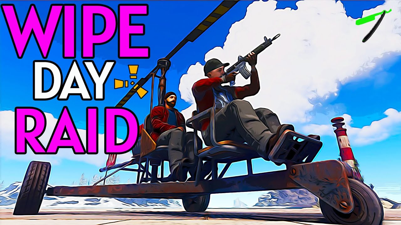 RUST Wipe Raiding ☢️ What To Expect (Console's) 🎮 PS4 XBOX PC