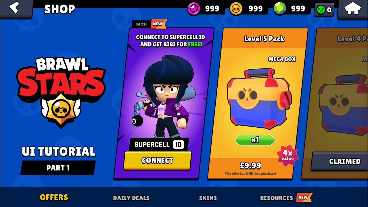 Game UI - Brawl Stars Supercell UI Tutorial Pt 1