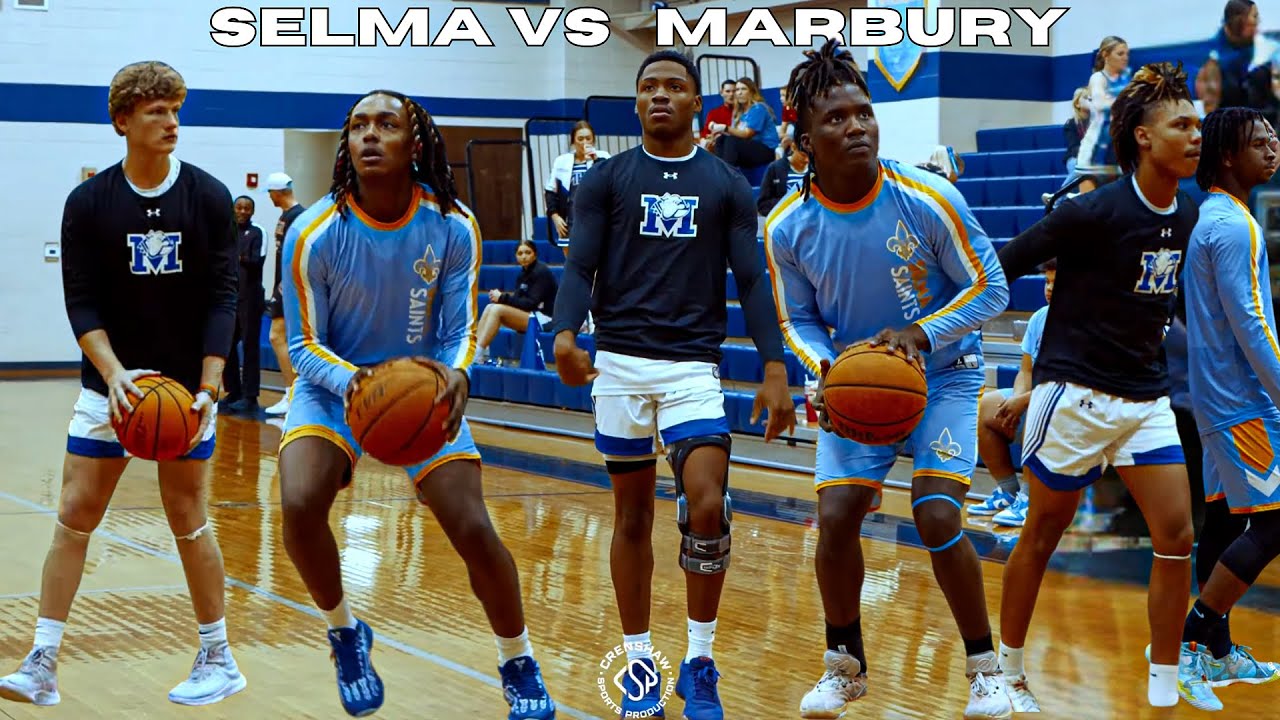 5A Sub-Regionals: Marbury vs Selma | AHSAA Boys Basketball Tournament (First Round)
