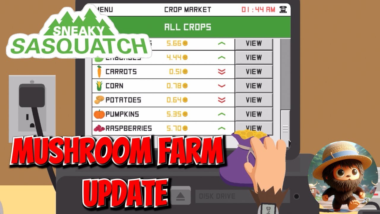 sneaky sasquatch - New Farm Mushroom Update and Digging hole #116