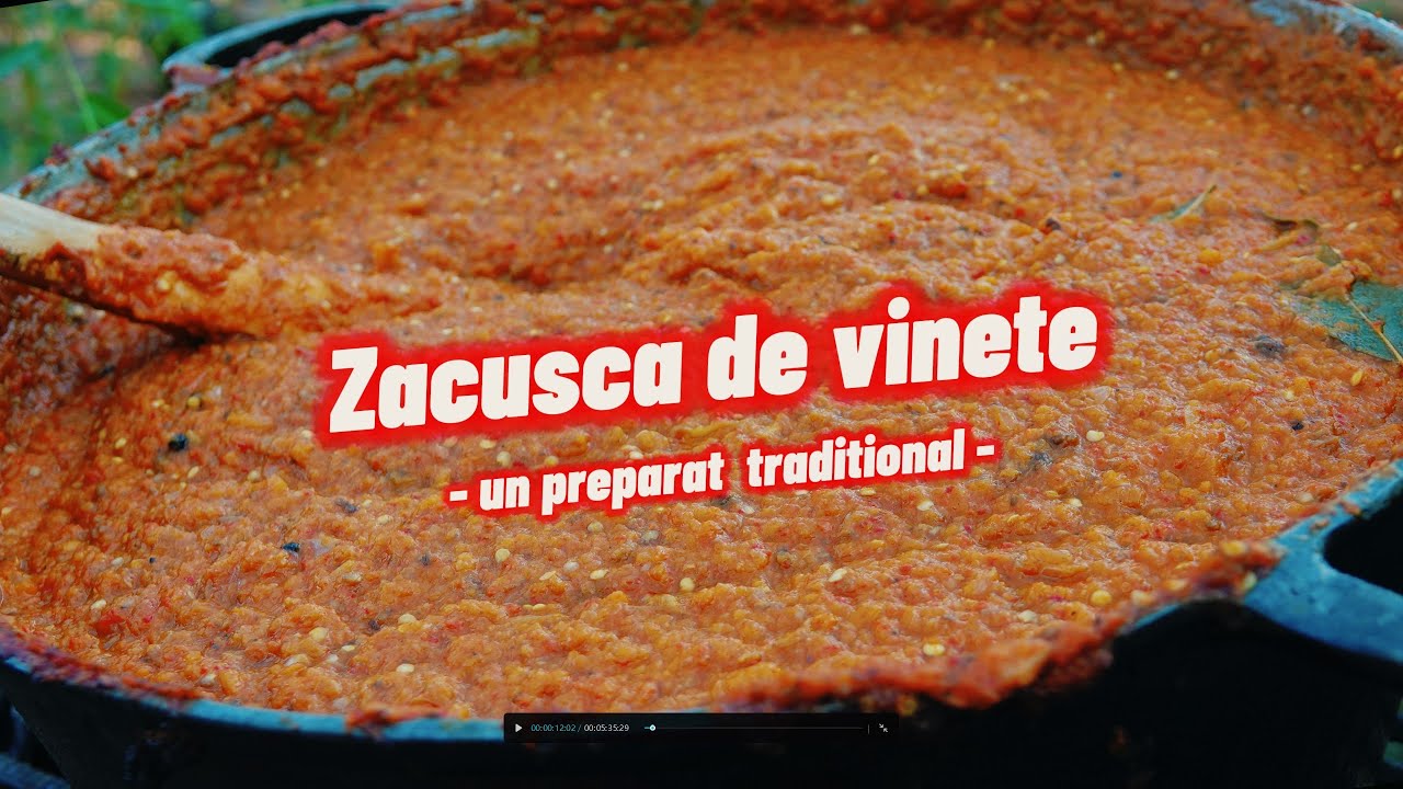 Reteta pentru Zacusca de vinete ca la mama | Retete traditionale romanesti | Zacusca | Full-HD