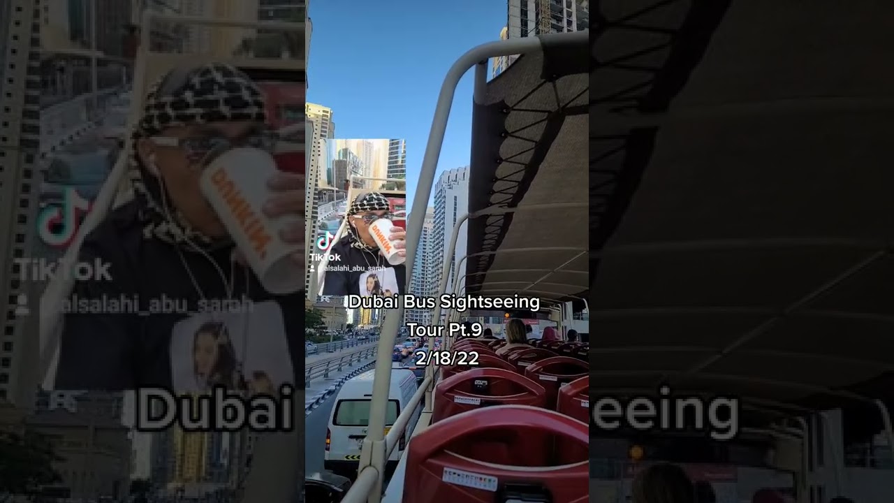جولة سياحية في دبي على متن باص٩
